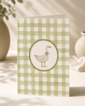 Goose Greeting Card - Single