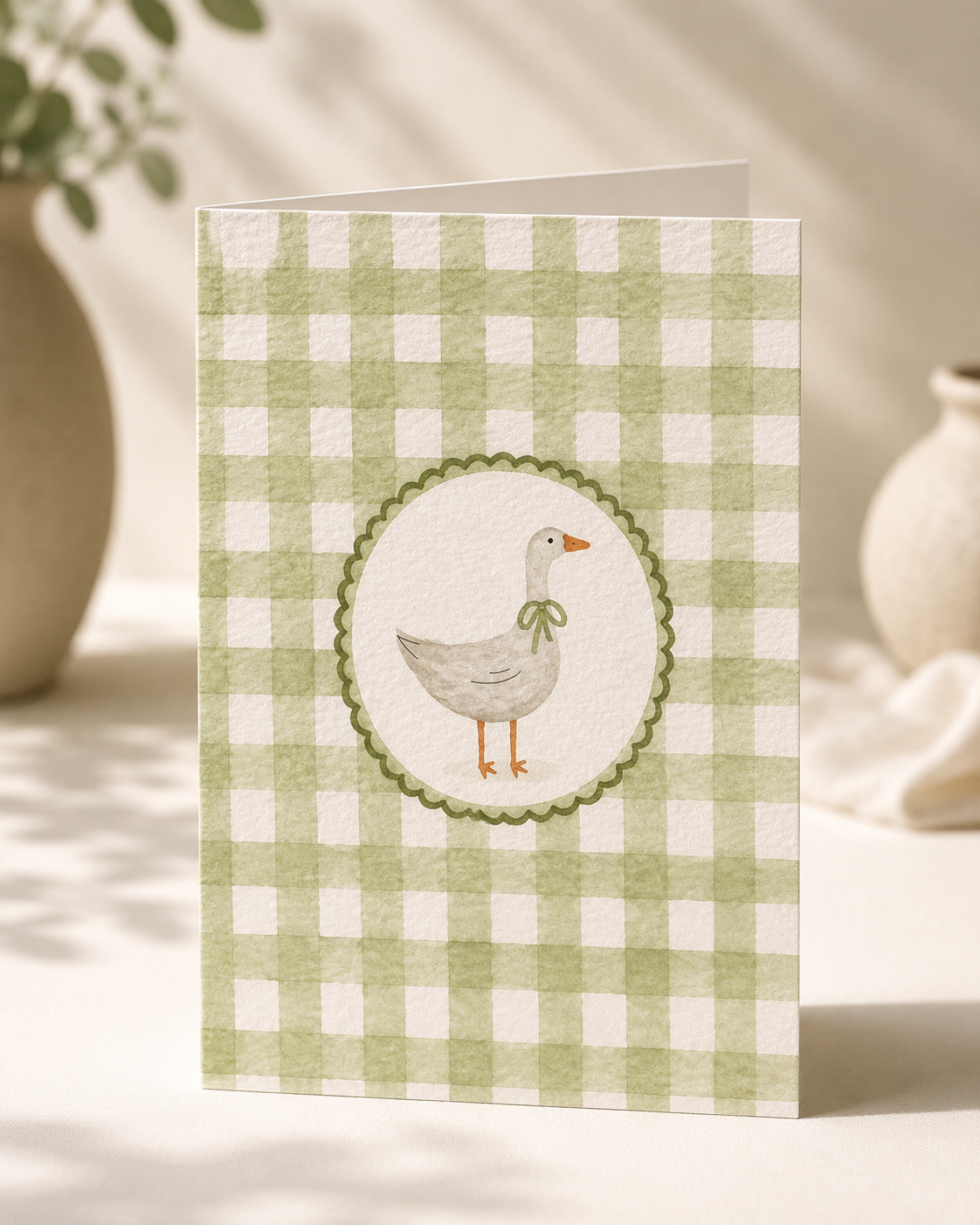 Goose Greeting Card - Single